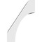 Ekena Millwork 5 1/2-in. W x 8-in. D x 12-in. H Westlake Architectural Grade PVC Knee Brace BRCP055X08X12WTL - alternate 4